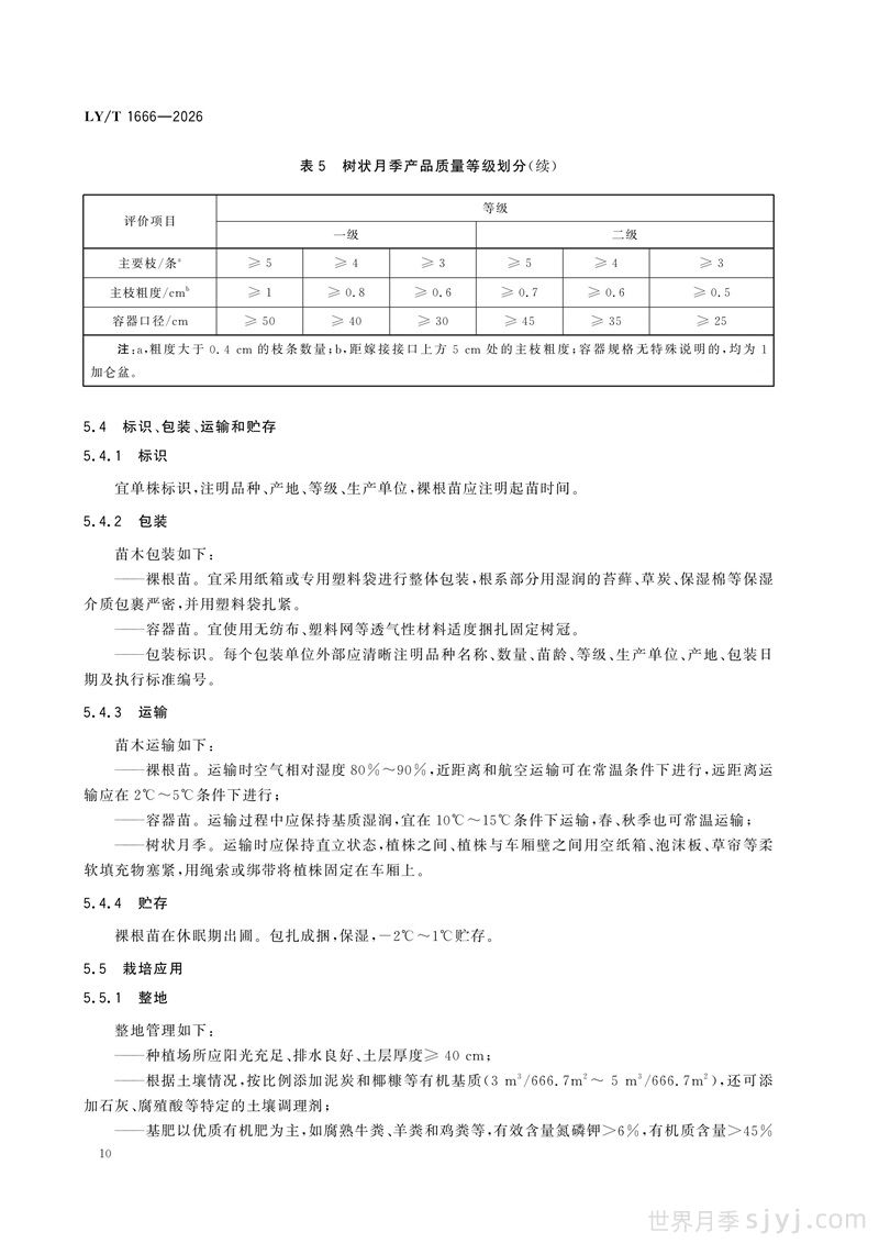 《月季》行业标准LY/T 1666-2026全文(图13)